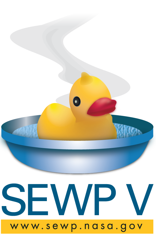 SEWP V Logo with Duck in a bowl