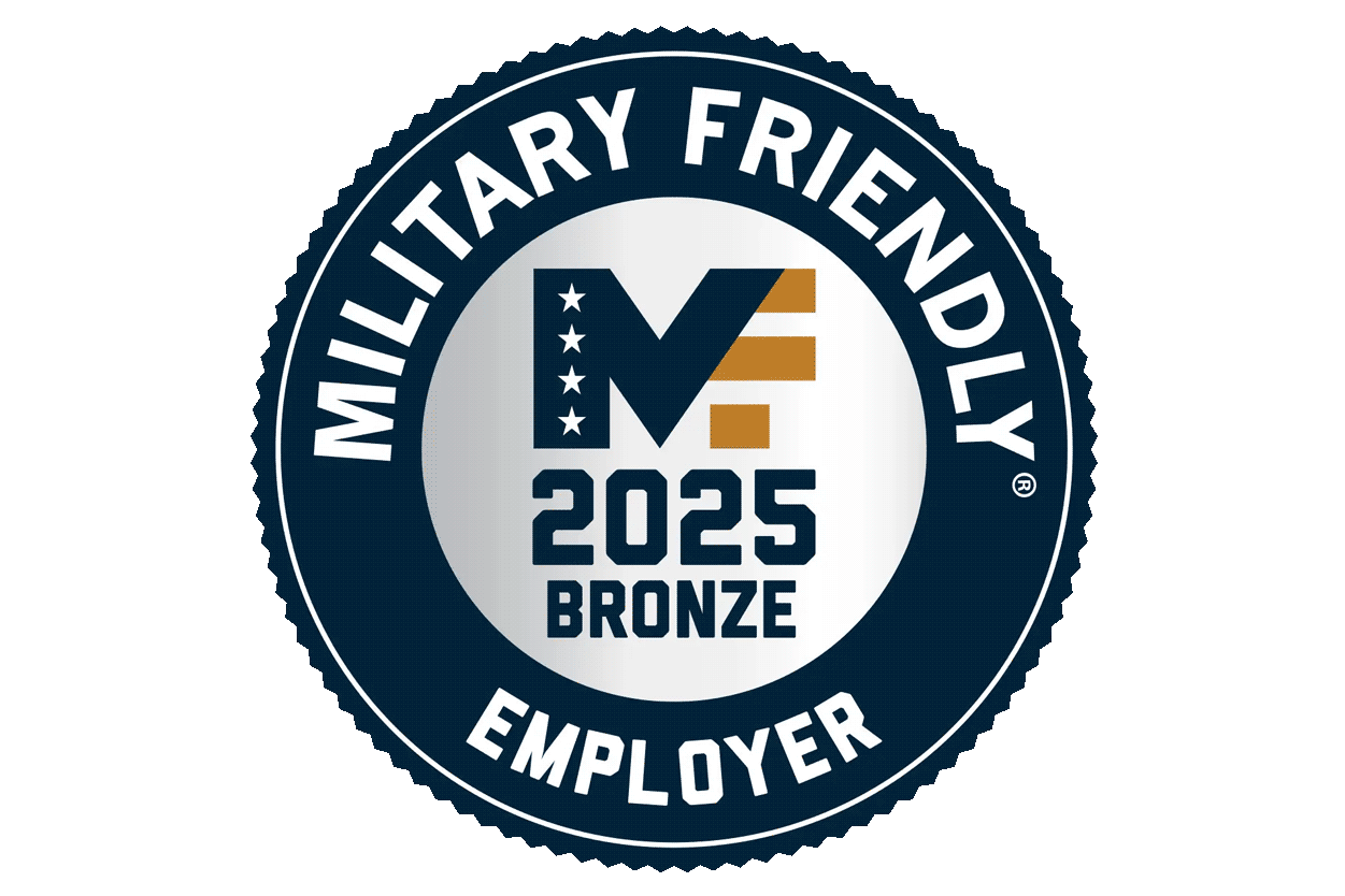 Military Friendly Employer 2025 Award - Bronze